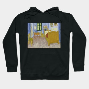 Bedroom in Arles: Winter 1888 | Art By Van Gogh Hoodie